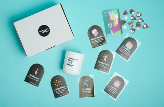 nspired Spark Gift Box A Darn Good Thank-You Gift Box with Mood Tea